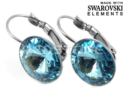 Náušnice Swarovski Elements RED8020